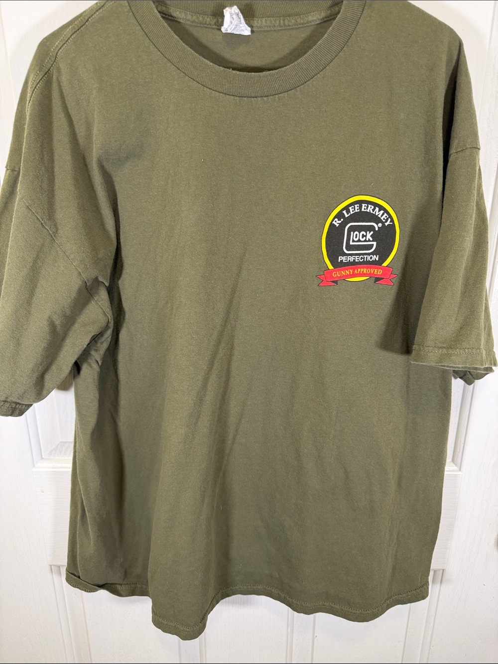 Glock Olive Green Short Sleeve Tee R. Lee Ermey